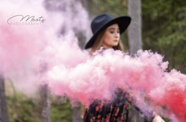Woods, Smoke Bomb, Pink, Female